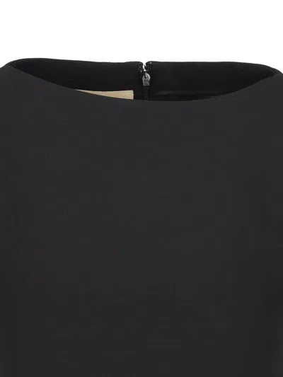 Valentino Velvet Bow Ruffle Short-sleeve Mini Dress In Black