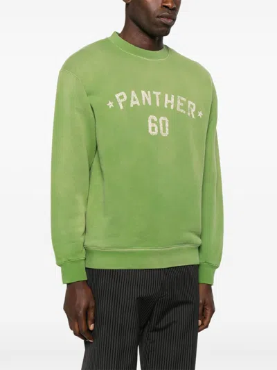 Valentino Mens  Garavani Chez--patch Crewneck Cotton-jersey Sweatshirt