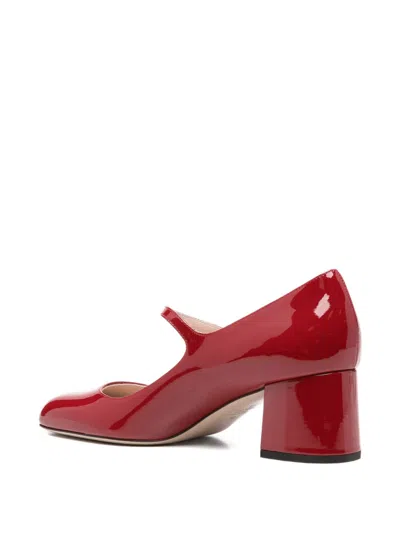Valentino Garavani Preshoes Patent Leather Pumps In Red