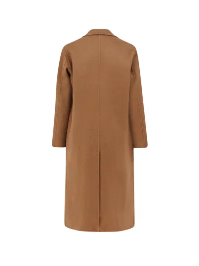 Paltò Double-breasted Peak-lapel Coat