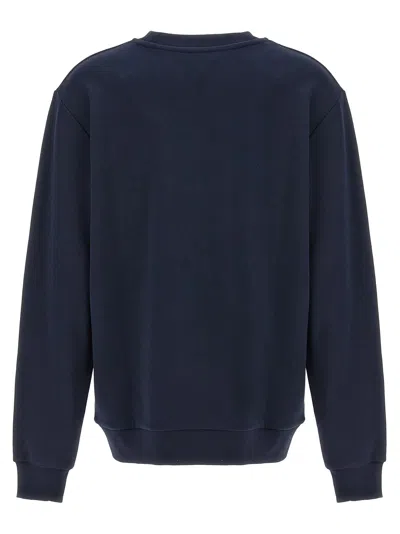 Apc Elisa Vpc Logo Sweatshirt In Inverted Print In Blue