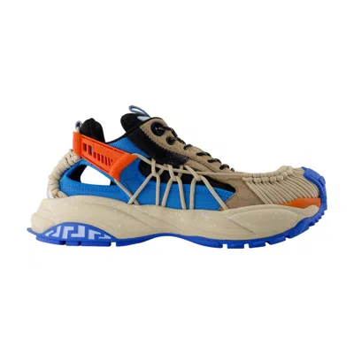 Versace Coconut Sneakers In Multi