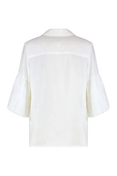 Versace Jeans Couture Short Sleeve Shirt In White