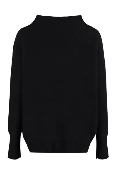 Vince Cashmere Sweater In Black
