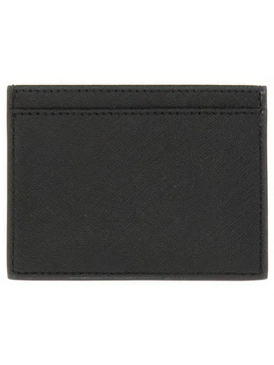 Vivienne Westwood Black Orb Card Holder