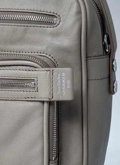 Acne Studios Men Camero Camera Shoulder Bag In White