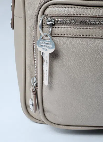 Acne Studios Men Camero Camera Shoulder Bag In White