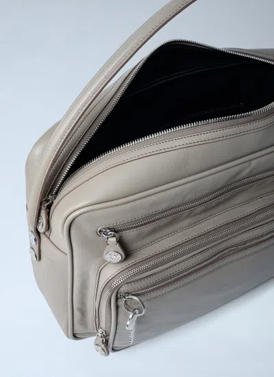 Acne Studios Men Camero Camera Shoulder Bag In White