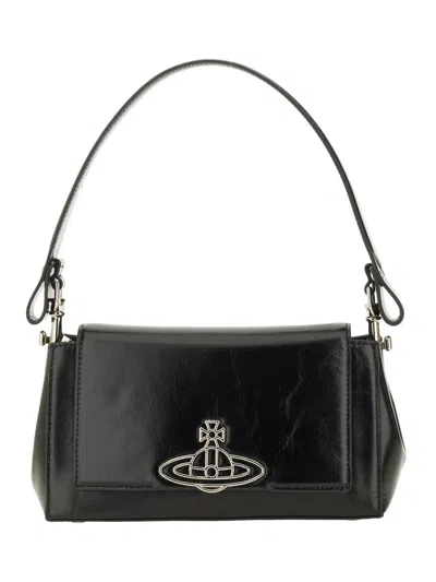 Vivienne Westwood Black Leather Handbag