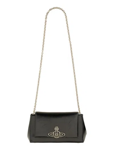 Vivienne Westwood Black Leather Handbag