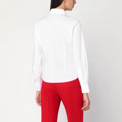 Vivienne Westwood Poplin Shirt With Cuffed Long Sleeves