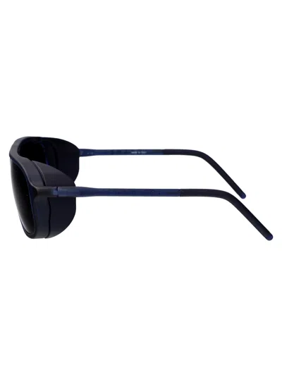 Vuarnet Matte Blue Blue Injectate Sunglasses