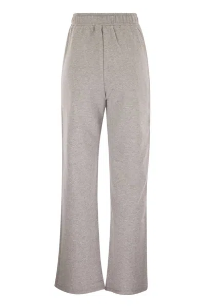 Weekend Max Mara Folk - Plush Trousers In Gray