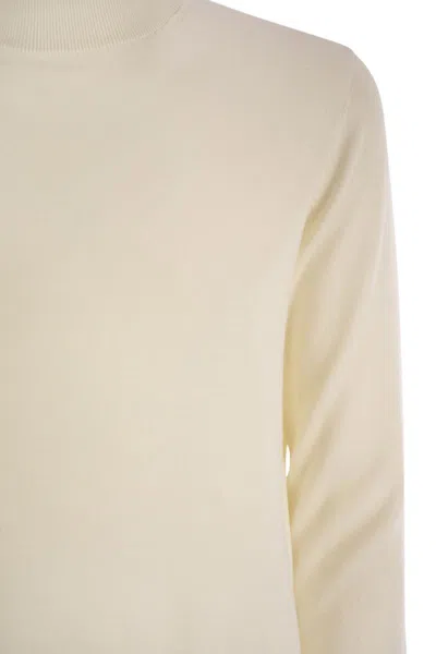 Weekend Max Mara Borgia Wool Turtleneck Sweater In Neutral