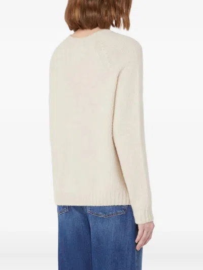 Weekend Max Mara Weekend Maxmara Ghiacci Jumper Ivory In White