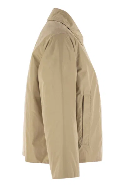 Weekend Max Mara Mimma Reversible Taffeta Jacket In Brown