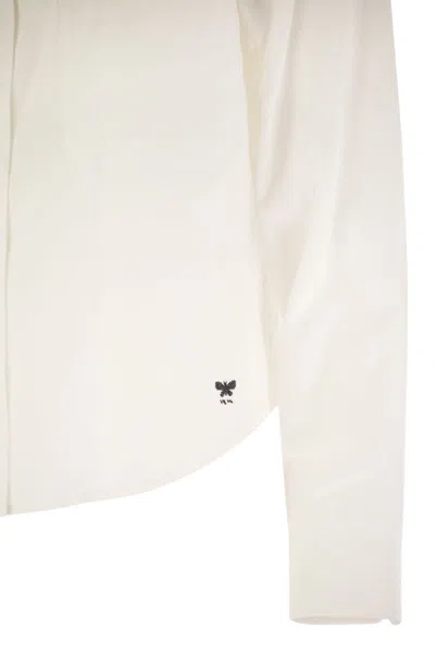Weekend Max Mara Nuoro - Cotton Oxford Shirt In Neutral