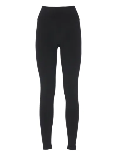 Wolford Black Poliammide Trousers In Black
