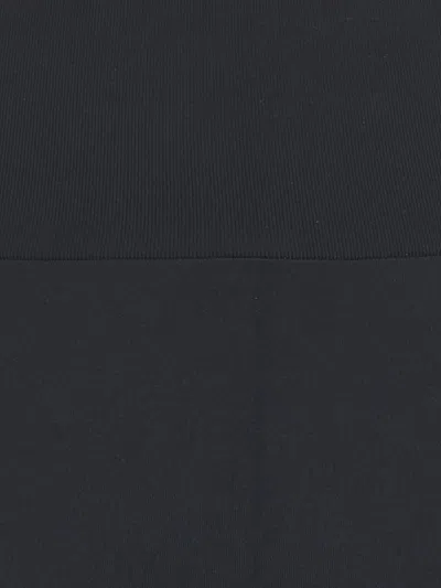 Wolford Black Poliammide Trousers In Black