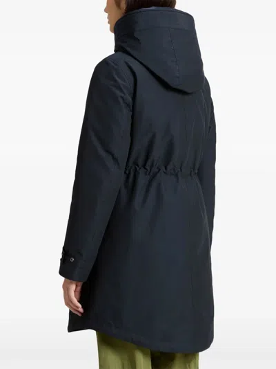 Woolrich Ramar Cloth Three-in-one Parker Coat In Blue