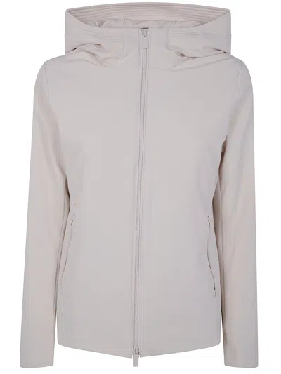 Woolrich Waterproof Hooded Jacket In White