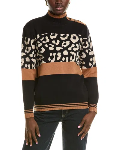Joseph A . Turtleneck Sweater In Multi