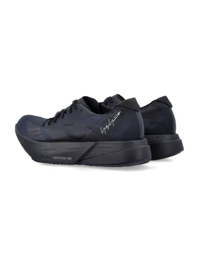 Y-3 Valentino Garavani Two-tone Leather Freedots Sneakers In Black