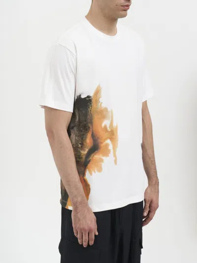 Y-3 Graphic Print T-shirt In White