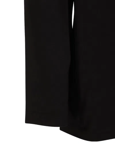 Y-3 Cotton Crew Neck T-shirt With Graphic Print In Black