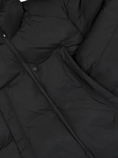 Y-3 Adidas Nylon Short Down Jacket In Black