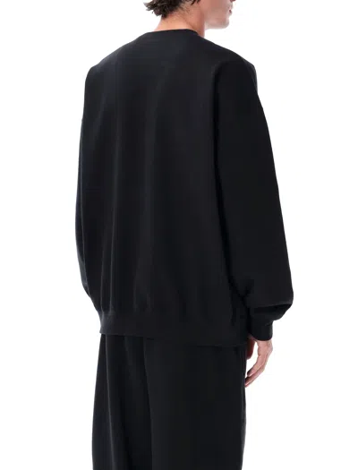 Y-3 Brushed Terry Loose-fit Crewneck Sweatshirt