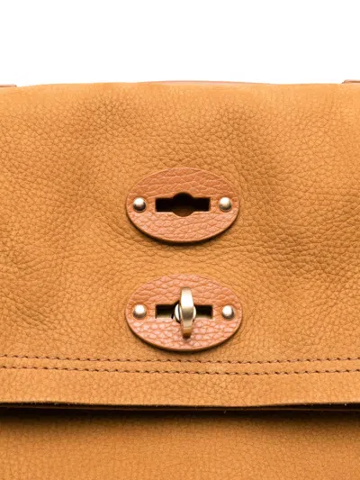 Zanellato A'spasso Jones Suede Leather Handbag