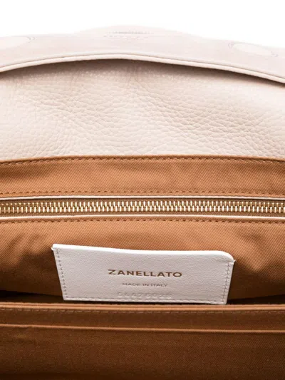 Zanellato Dotta Jones Small Suede Leather Handbag