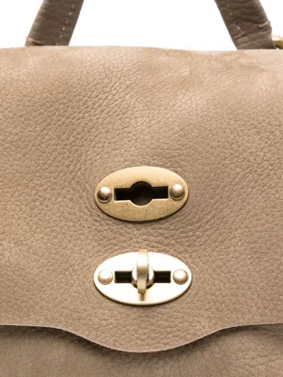 Zanellato Postina Jones Baby Suede Leather Handbag