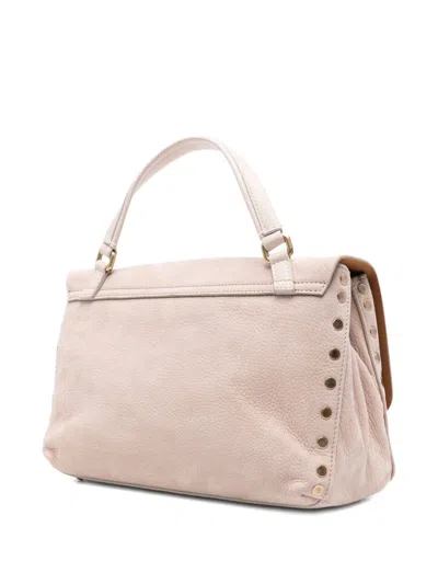 Zanellato Postina Jones Small Suede Leather Handbag