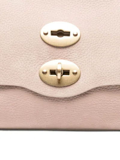 Zanellato Postina Jones Small Suede Leather Handbag