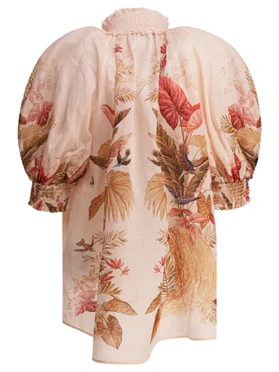 Zimmermann Ascension Printed Blouse In Multi