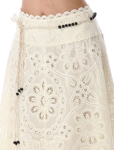 Zimmermann Rhiannon Maxi Skirt In Neutral