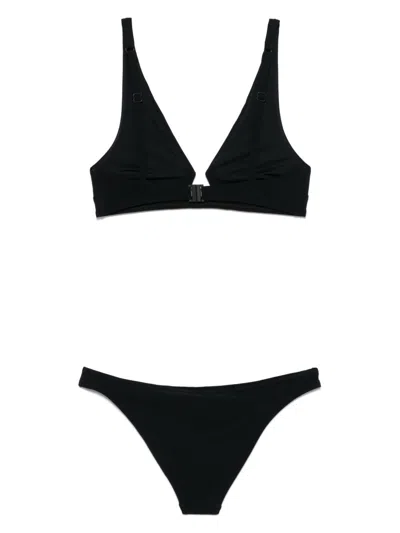 Zimmermann Rhiannon Wire Front Bikini Clothing In Black