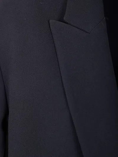 Alberta Ferretti Alberta Ferreti Cady Stretch Oversized Jacket In Black