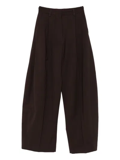 The Latest Billie Wool Blend Wide-leg Trousers