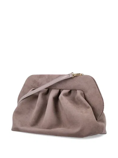 Themoire' Bios Suede Clutch