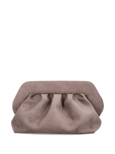 Themoire' Bios Suede Clutch