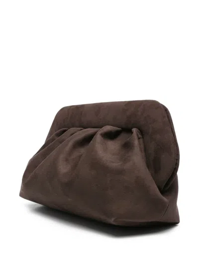 Themoire' Bios Suede Clutch