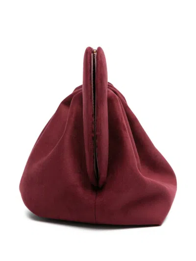 Themoire' Bios Suede Clutch