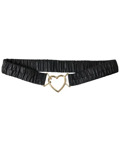 Dolce & Gabbana Leather Belt In Black