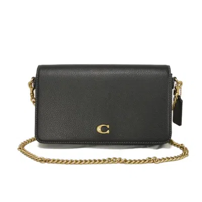 Pre-owned Coach Signature Black Shoulder Bag Sling Bag ()