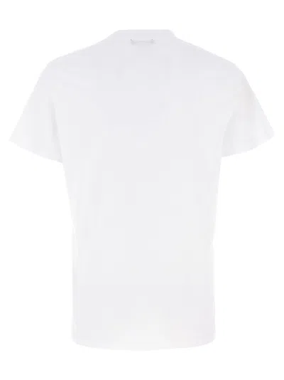 Balmain Vintage Gel-logo T-shirt In White