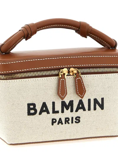 Balmain Women 'trousse B-army' Crossbody Bag In White