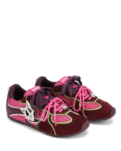 Naked Wolfe Adored Pink Mesh In Multi